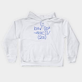 Quadratic Formula Kids Hoodie